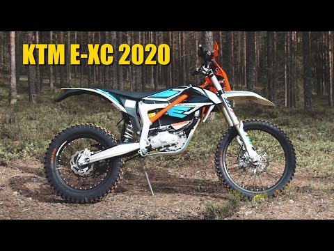 EPIC ELECTRIC DIRT BIKE FOREST RIDE - KTM E-XC 2020