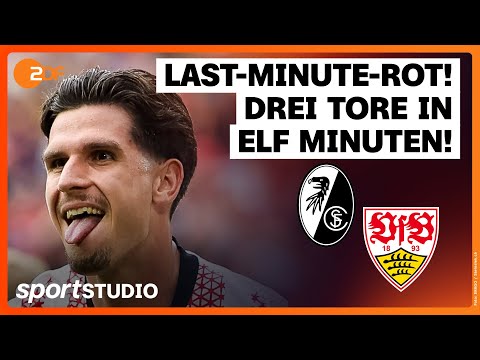 SC Freiburg – VfB Stuttgart | Bundesliga, 3. Spieltag 2025/26 | sportstudio