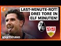 SC Freiburg VfB Stuttgart Bundesliga 3 Spieltag 2025 26 Sportstudio