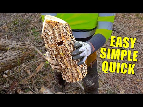 How to Make a Birdhouse with a Chainsaw in Under 5 Minutes
