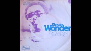 Stevie Wonder - Don't You Worry 'Bout A Thing (Official Instrumental)