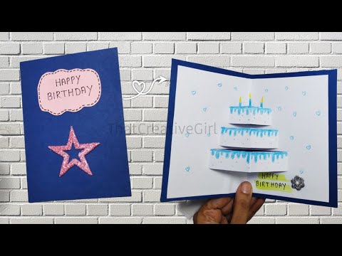 DIY Happy Birthday Greeting Card For Bestfriend 💞 | Birthday Card Ideas Easy Handmade 🎂