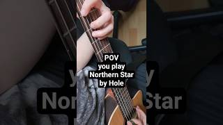 POV Northern Star - Hole - How to play the Intro   #guitarcover #hole #holenorthernstar #howtoplay