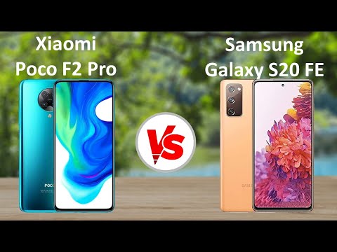 Xiaomi Poco F2 Pro vs Samsung Galaxy S20 FE