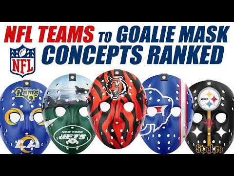 NFL Teams as NHL Helmet Concepts Ranked! + Jersey For Sale!