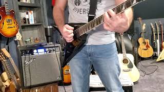 Video thumbnail for ESP LTD Arrow 401 short demo by Amos Moses