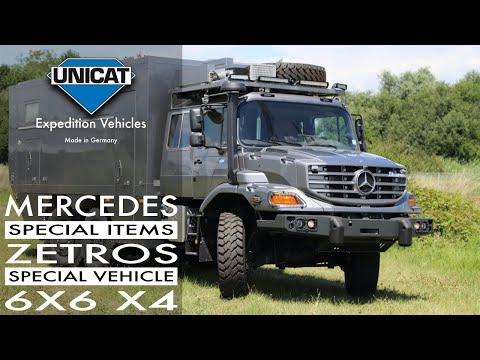 UNICAT Expedition Vehicle - Special items for a special vehicle, Mercedes Benz Zetros 6x6 x4