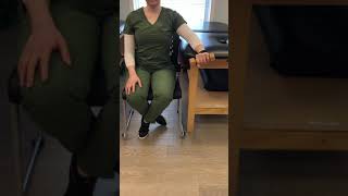 Seated Wrist Supination & Pronation