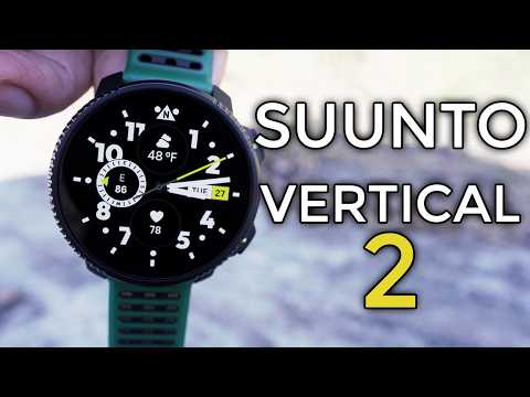 Suunto Vertical 2 In-depth Review - AMOLED Battery BEAST!