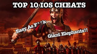 Top 10 cheats Rome Total War IOS