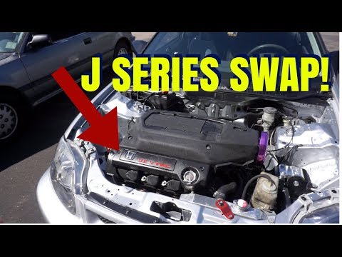 J32 / J SERIES SWAP EK CIVIC!   HSG EP. 6-31