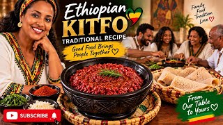 Ethiopian Kitfo Recipe | Traditional, Spicy & Delicious 🇪🇹