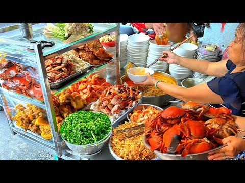 THE BEST Vietnamese Street Food Tour in Saigon 2025 with Mixed Crab Tapioca Noodle Soup