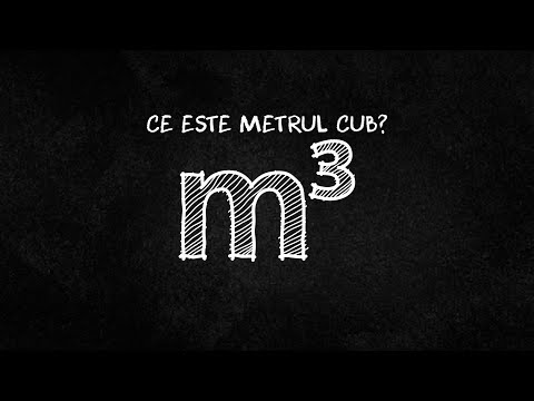 Cum se calculeaza metrul cub si ce se masoara in metri cubi?