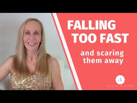 Falling too fast (and scaring them away)