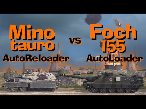 WOT Blitz Face Off || Minotauro vs Foch 155