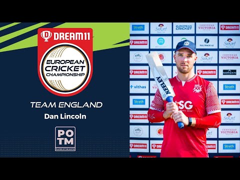 CHAMPIONS! England captain Dan Lincoln delivers Dream11 European Cricket Championship Glory