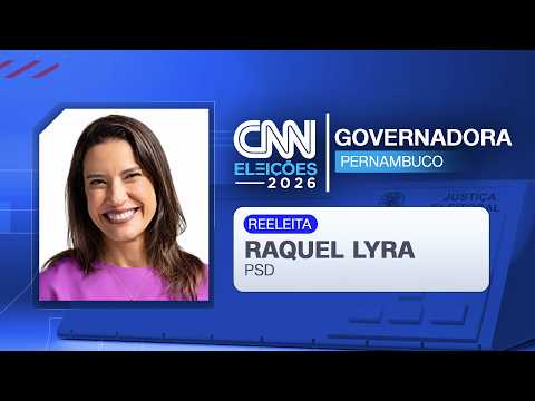 Raquel Lyra é eleita governadora de Pernambuco | CNN ELEIÇÕES