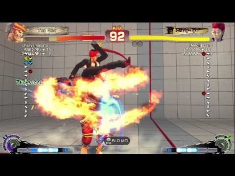 charysmasato (Adon) vs M. Lizard (Viper) - AE2012 Ranked Match *720p HD*