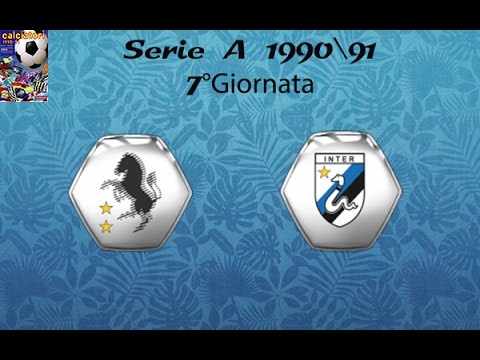 Serie A 1990\91 Juventus-Inter Anticipo (7° Giornata)