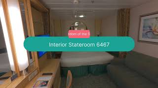 Freedom of the Seas Interior Room 6467 Tour (4K)