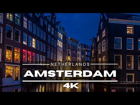 Amsterdam, Netherlands 🇳🇱 - by drone [4K]