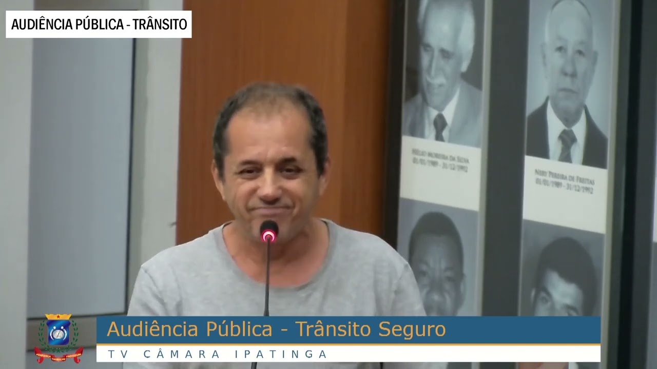 AUDIÊNCIA PÚBLICA - SEGURANÇA NO TRÂNSITO IPATINGA