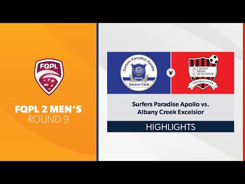 FQPL 2 Men's R9 - Surfers Paradise Apollo vs. Albany Creek Excelsior Highlights