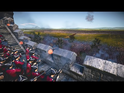 CAN 50.000 RED COAT DEFEND THE CASTLE AGAINST 300.500 MUTATIONS? - Ultimate Epic Battle Simulator 2