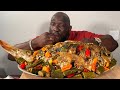 HE ATE THE WHOLE SNAPPER FISH ITS MY BIRTHDAY LONG VIDEO MUKBANG EATING SHOW