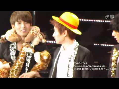 [Fancam] 120203 Super Show 4 Taiwan - Ending - Eunhyuk