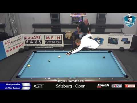 Albin Ouschan   Checkbilliard Salzburg Open   Fanmatch Ingo Lamberti