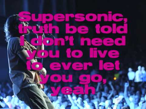 PEARL JAM BACKSPACER SUPERSONIC LYRICS