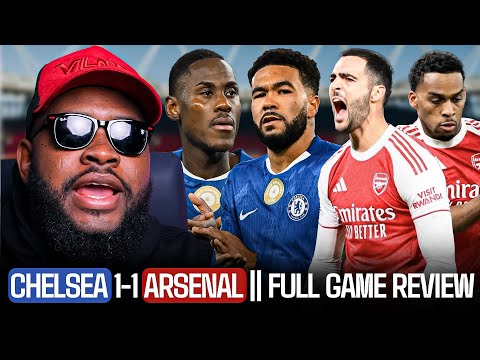 CHELSEA 1-1 ARSENAL | CAICEDO | FOFANA | JAMES | EZE | ESTEVAO | MERINO | ANTHONY TAYLOR | MARESCA