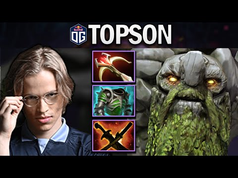 OG.TOPSON TINY WITH 800 XPM - DOTA 2 7.27 GAMEPLAY