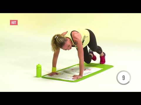 Séance de HIIT intensive - HIIT Moyen (13 minutes)