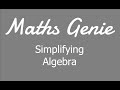 Simplifying Algebra