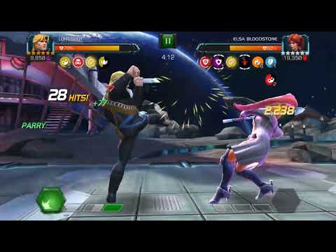 AQ Map 8 - path 2 | Longshot vs Elsa | 1 fuk given [MCOC]