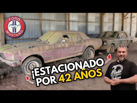 2 MUSTANGS Estacionados por 42 AÑOS! (Podré Arreglarlos?)