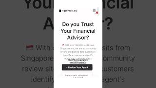 This Singaporean created a website for people to rate financial advisers