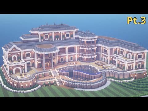 FlyingCow - Minecraft: GIANT Suburban Mansion Tutorial | Part 3