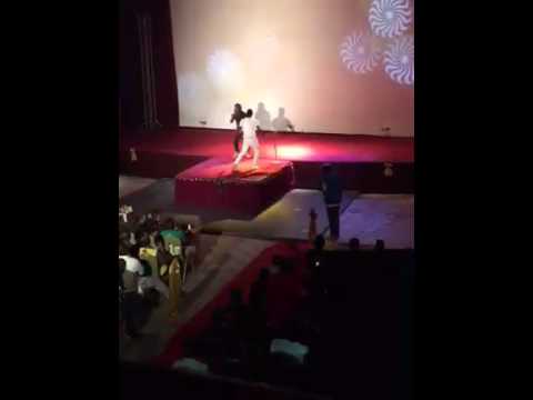 Salatiel and Mr Leo performing 'Fap Kolo' at the CAMEEA 2015