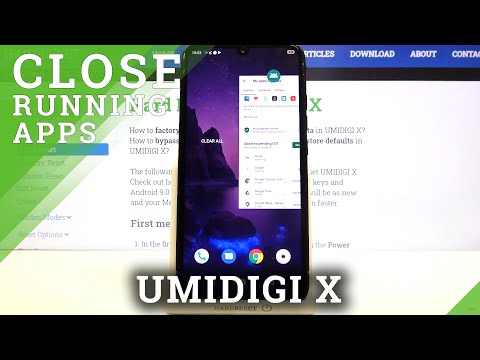 How to Turn Off Running App on UMIDIGI X – Close All Running Apps