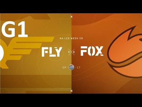 FLY vs FOX Game 1 Highlights - 2017 NALCS SPRING SPLIT - WEEK 9 DAY 1