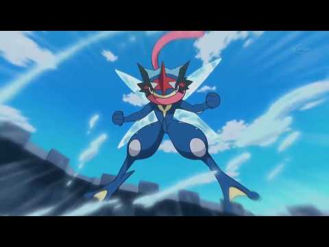Pokemon XY&Z- Ash-Greninja~Satoshi-Gekkouga's Kalos League Transformation