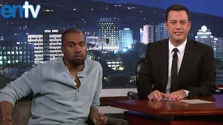 Kanye West Goes On Jimmy Kimmel To End Feud