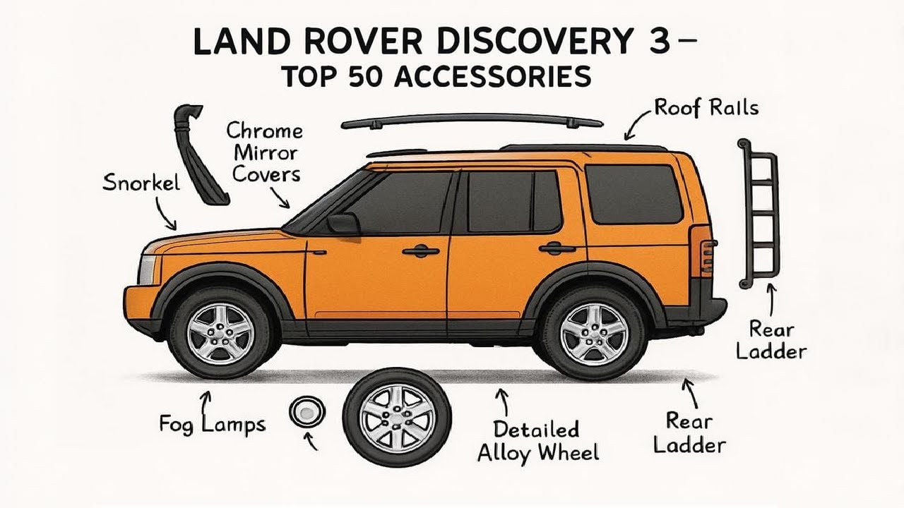 Top 50 Upgrades & Accessories for Land Rover Discovery 3 LR3