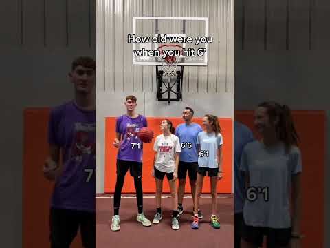 How old were you when you hit 6 foot? #tall #shorts