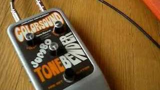 Video thumbnail for Colorsound Jumbo Tonebender by voodoowrench