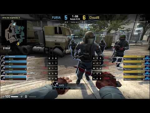Pov yuurih (30/24) CS GO DEMO - OVERPASS - 19 FURIA VS 15 CLOUD9 (ESL Pro League 02/09/2020)